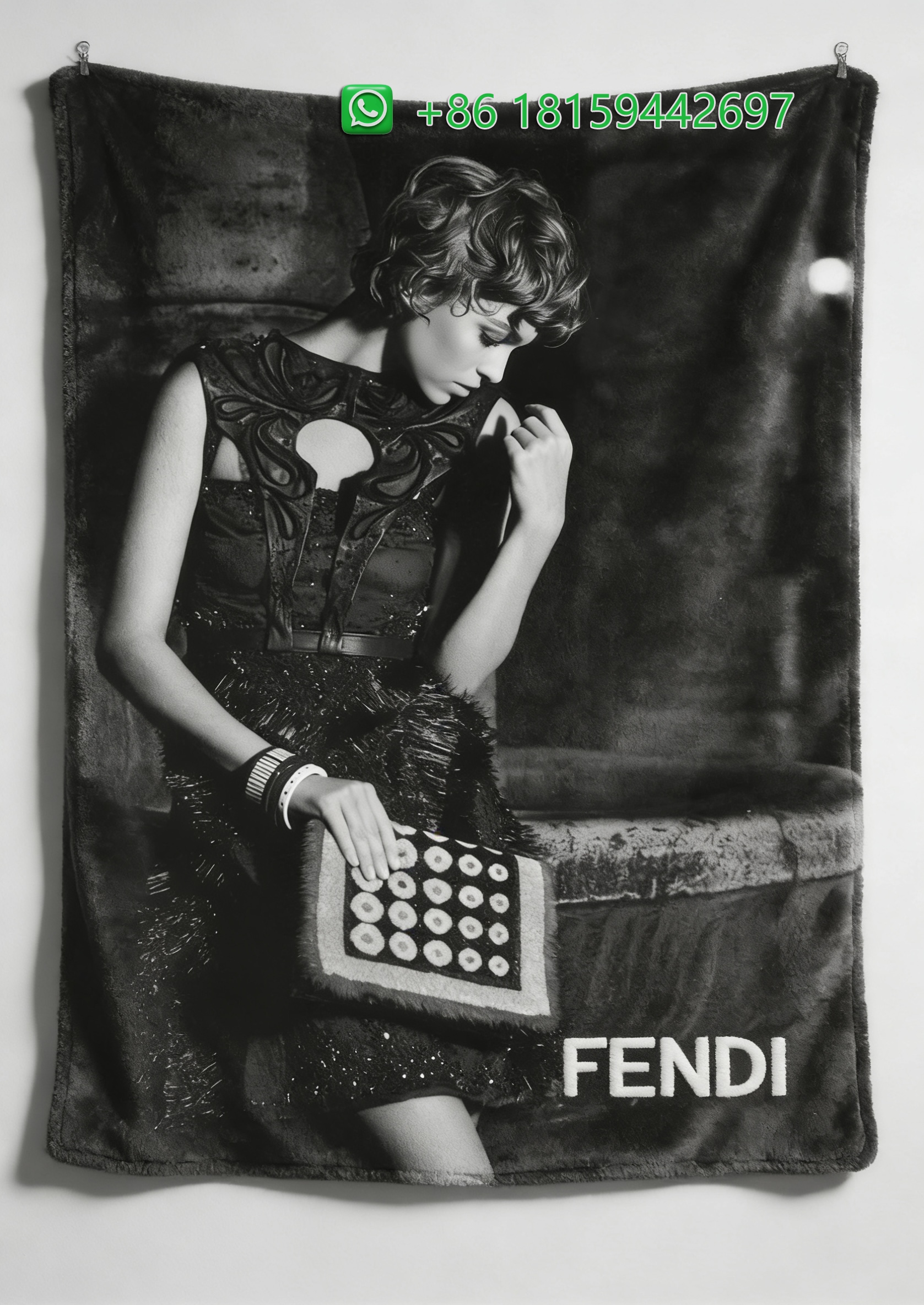 Fendi Throw Blankets